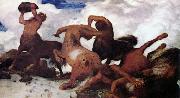Arnold Bocklin Centaurs' Combat (nn03) China oil painting reproduction